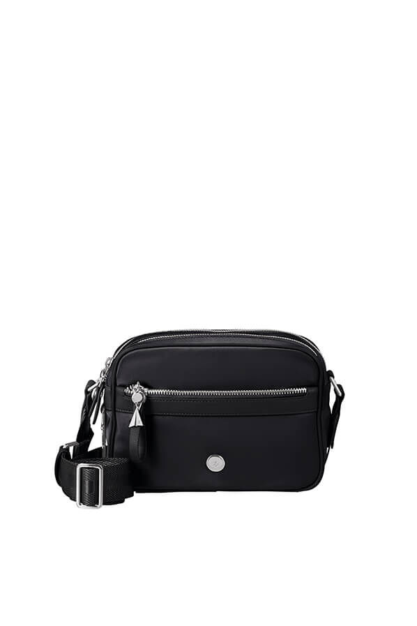Samsonite Karissa Evo Shoulder Bag 2 Comp  Czarny
