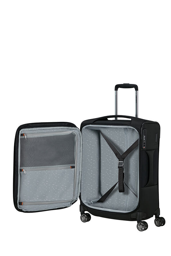 Samsonite Re-Lite Spinner Expandable 55cm  Black