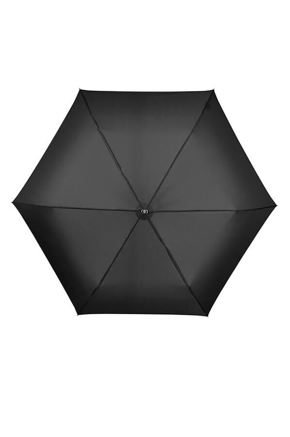 Samsonite Rain Pro Parasol Ultra Mini płaski 3 Sect. Czarny