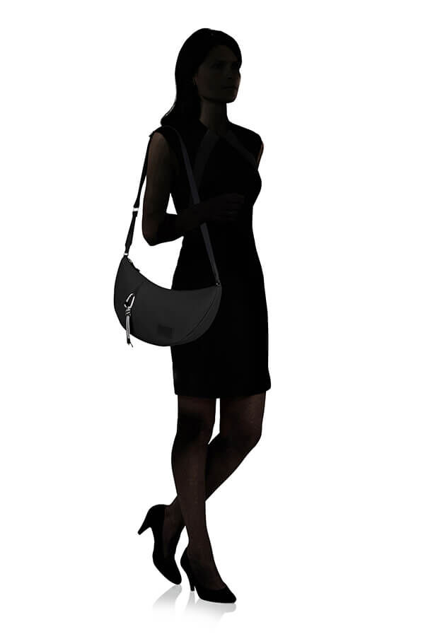 Samsonite Wander Last Hobo Bag  Czarny