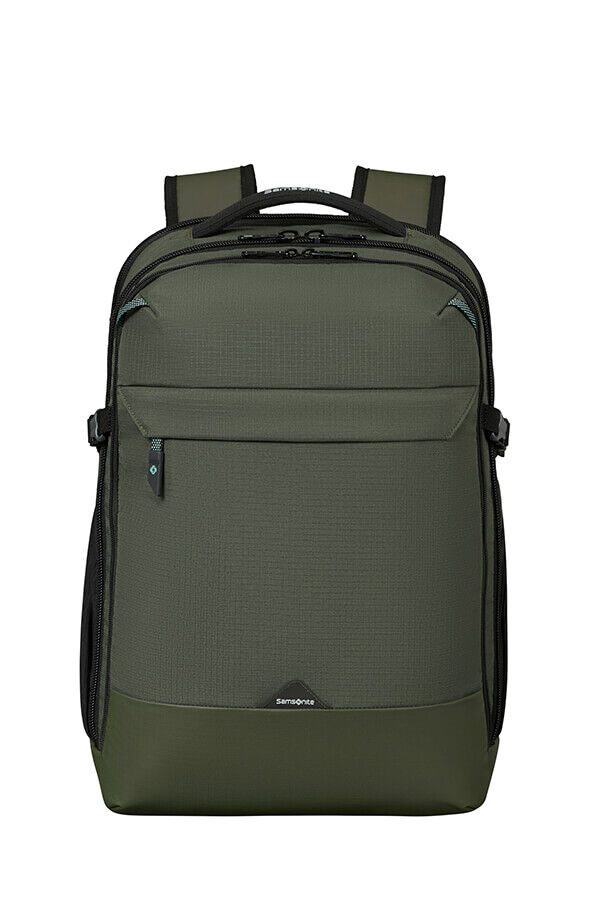 Samsonite Roadseeker Laptop Backpack Expandable L  Ciemny oliwkowy