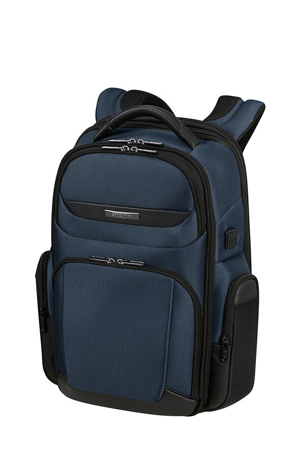 Samsonite Pro-Dlx 6 Backpack 3 Volume Expandable 15.6'  Blue