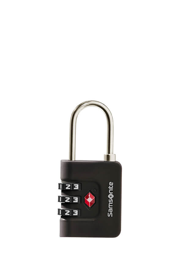 Samsonite Ta Revolution Combilock 3 dial TSA  Czarny