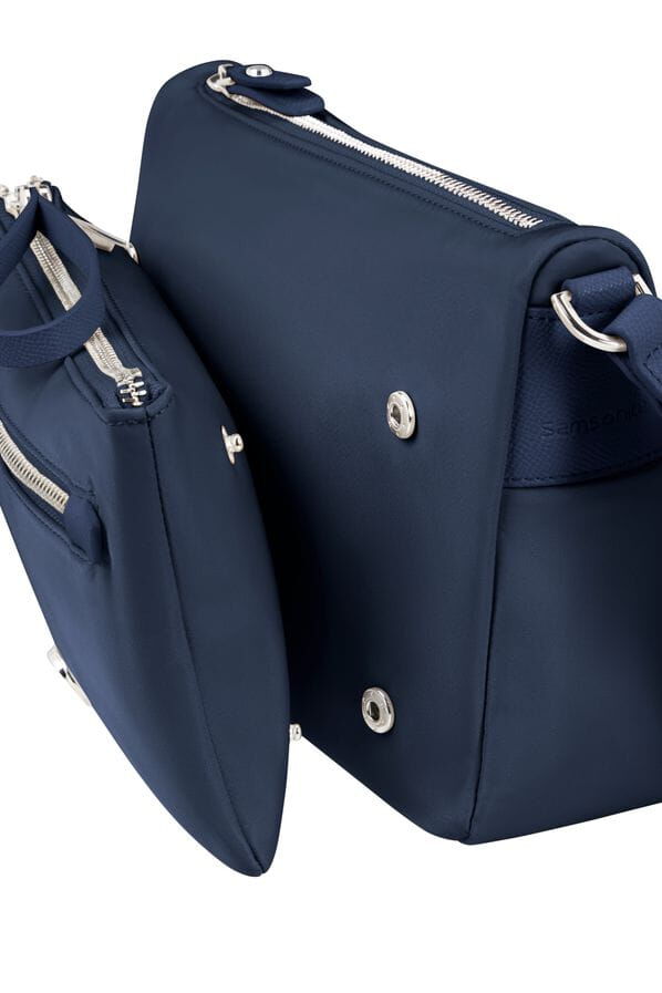 Samsonite Karissa Evo Shoulder Bag + Pouch  Blue Nights