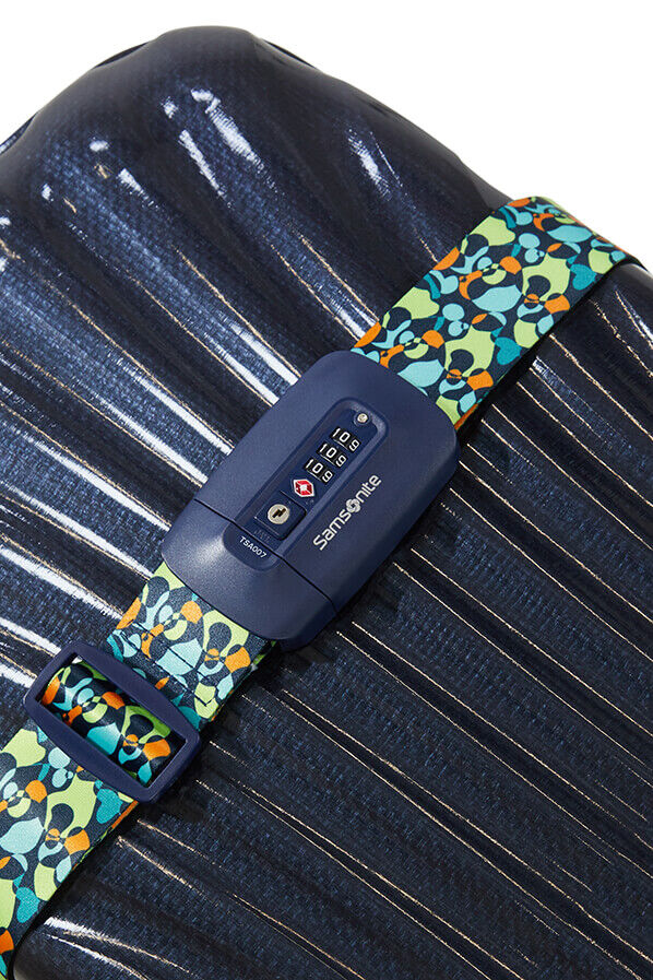 Samsonite Ta Revolution Luggage Strap/TSA Lock  Colorwave