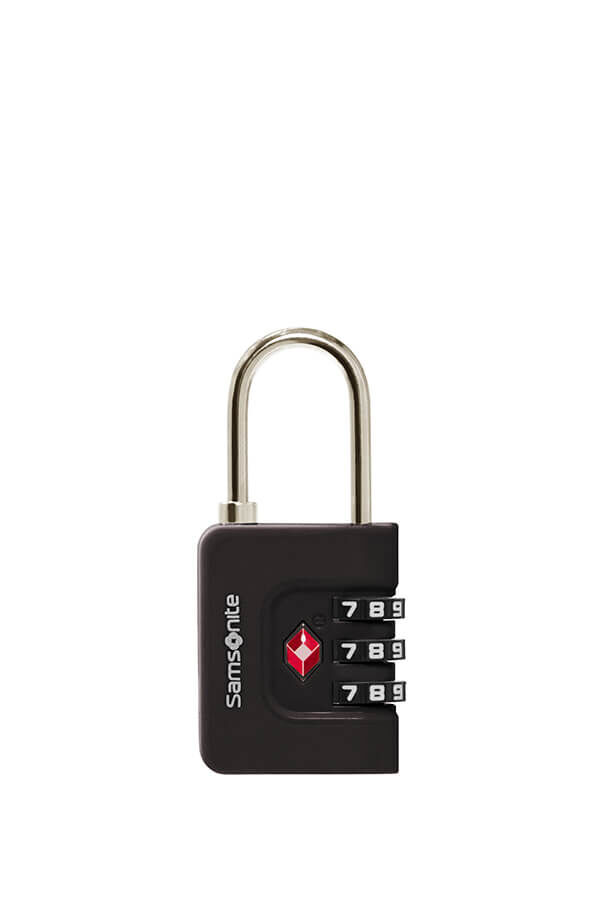 Samsonite Ta Revolution Combilock 3 dial TSA  Czarny