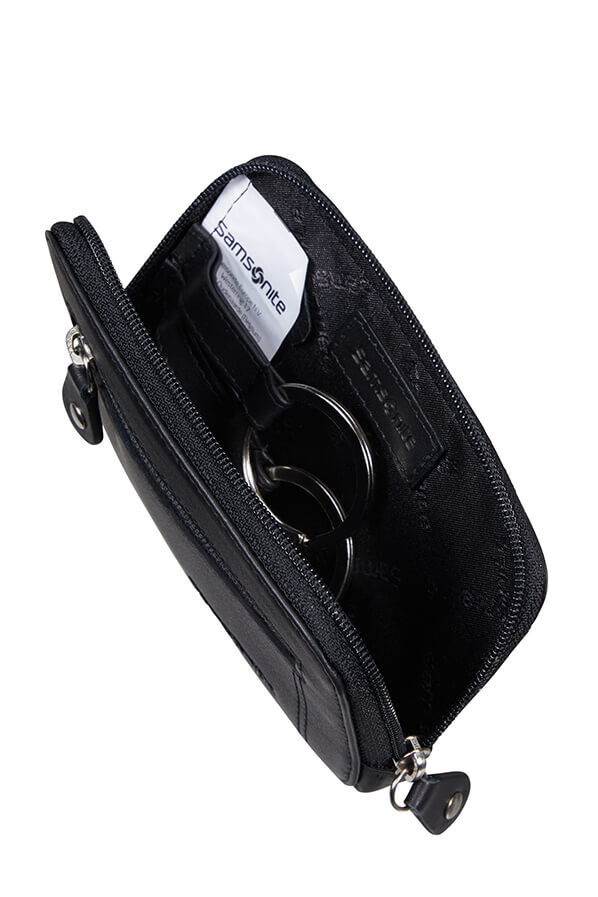 Samsonite Attack 2 Slg 524-Z ROUND KEY POUCH+2R  Czarny