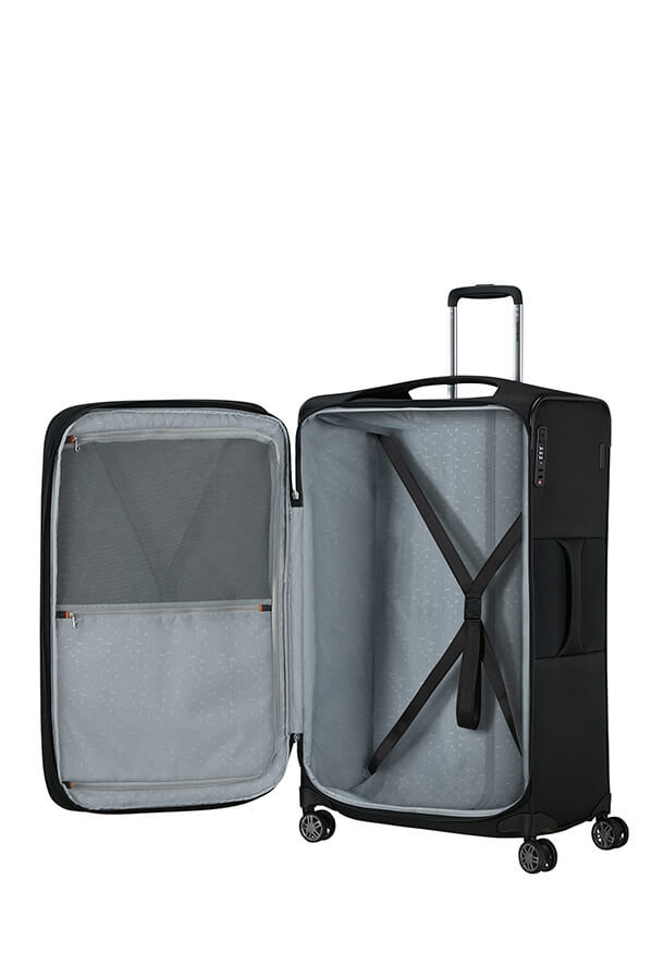Samsonite Re-Lite Spinner Expandable 78cm  Czarny