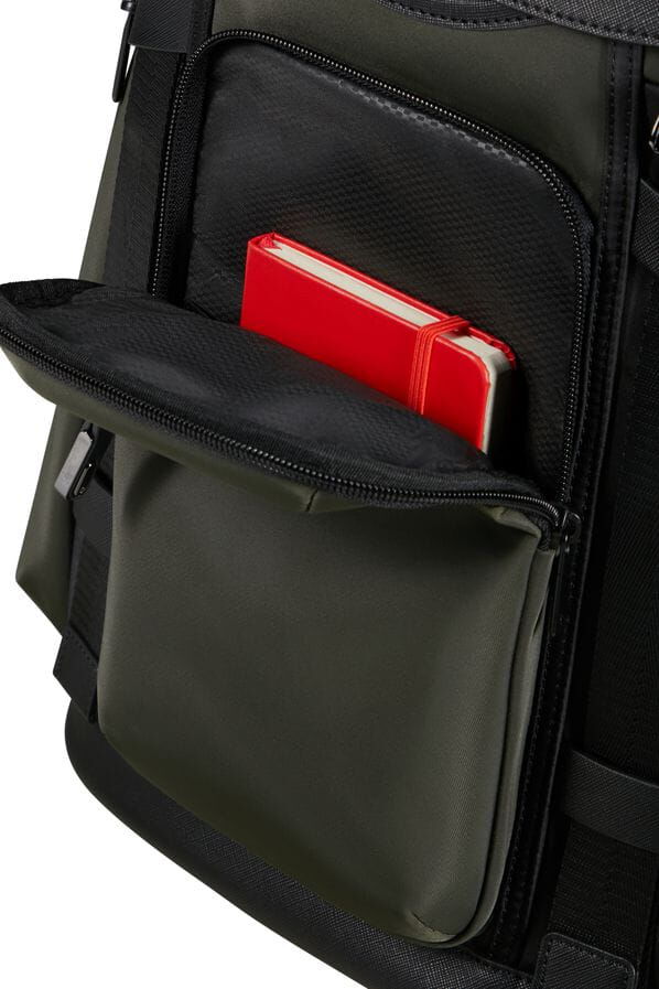 Samsonite Relyon Backpack M 15.6'' with flap  Zielony