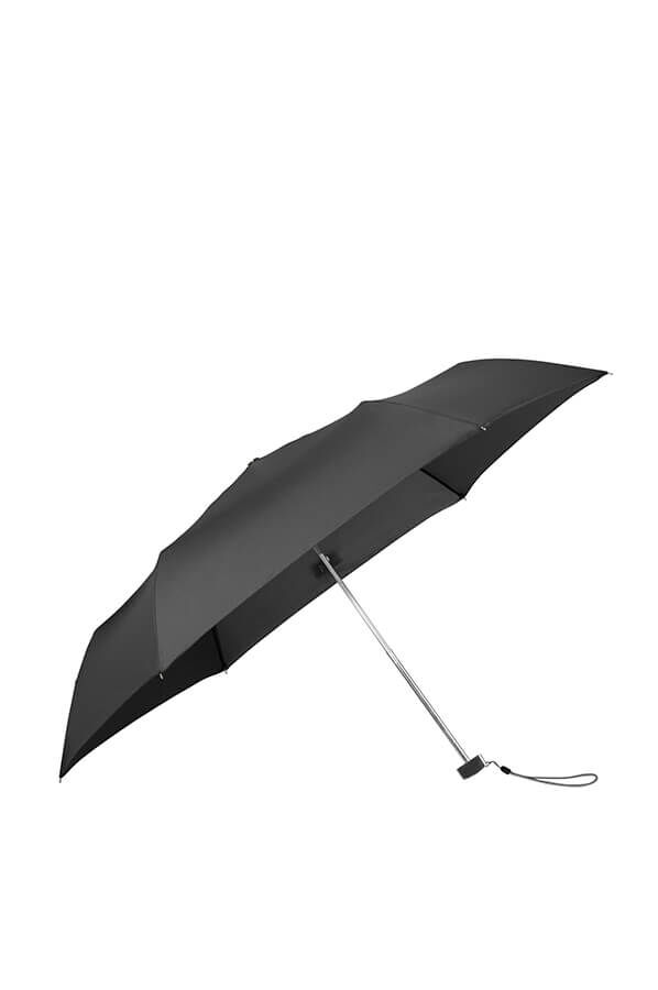 Samsonite Rain Pro Parasol Ultra Mini płaski 3 Sect. Czarny