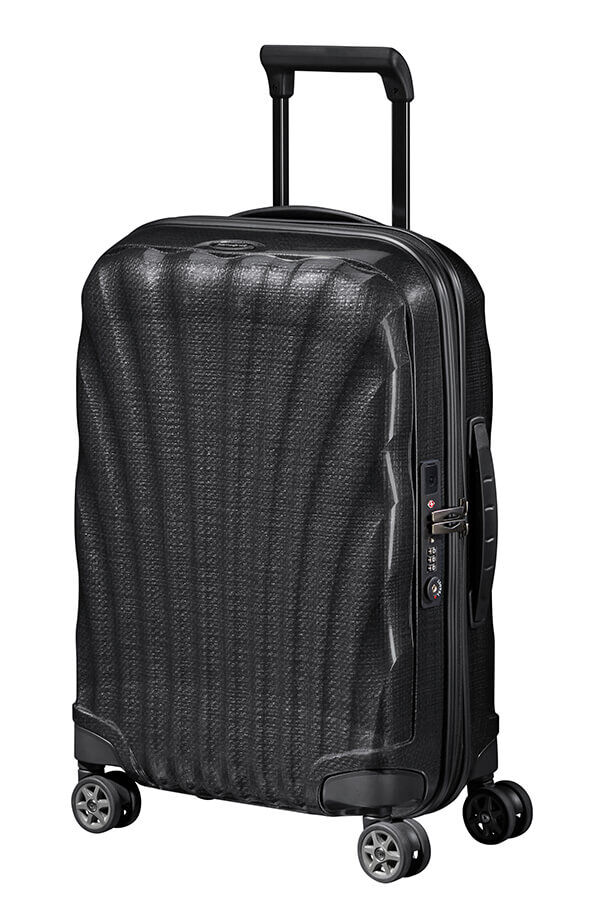 Samsonite C-Lite Spinner Expandable 55cm  Czarny