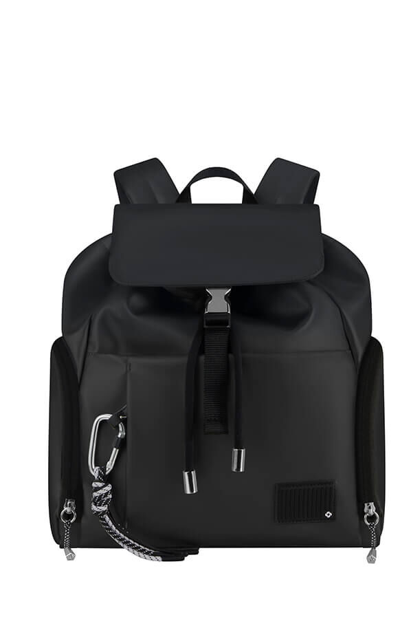 Samsonite Wander Last Backpack 3PKT 1 Buckle  Czarny