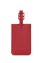 Samsonite Ta Revolution Rectangle Luggage Tag x2  Czerwony