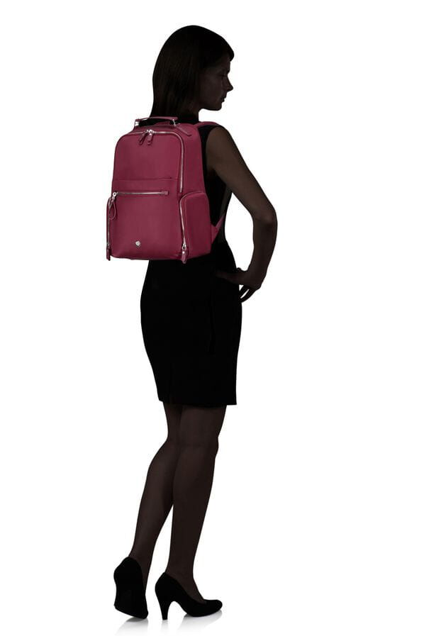 Samsonite Karissa Evo Round Backpack 15.6'  Garnet Red