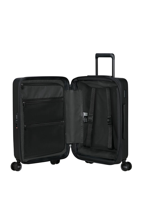 Samsonite Restackd Spinner Expandable Easy Access 55cm  Czarny