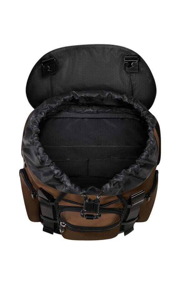 Samsonite Relyon Backpack M 15.6'' with flap  Brązowy