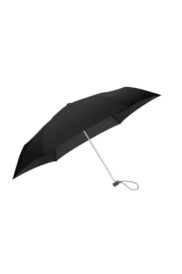 Samsonite Rain Pro Parasol manualny płaski 3 Sect. Czarny