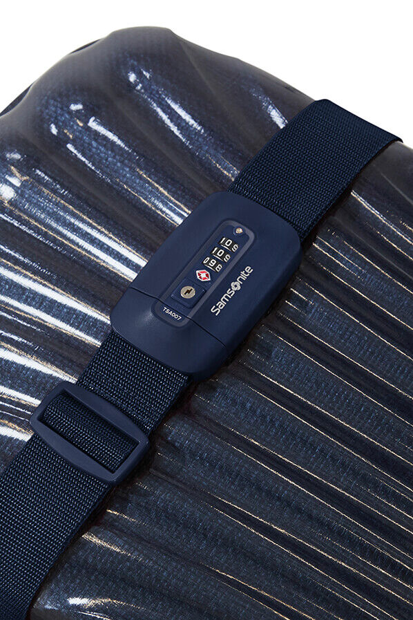 Samsonite Ta Revolution Luggage Strap/TSA Lock  Midnight Blue
