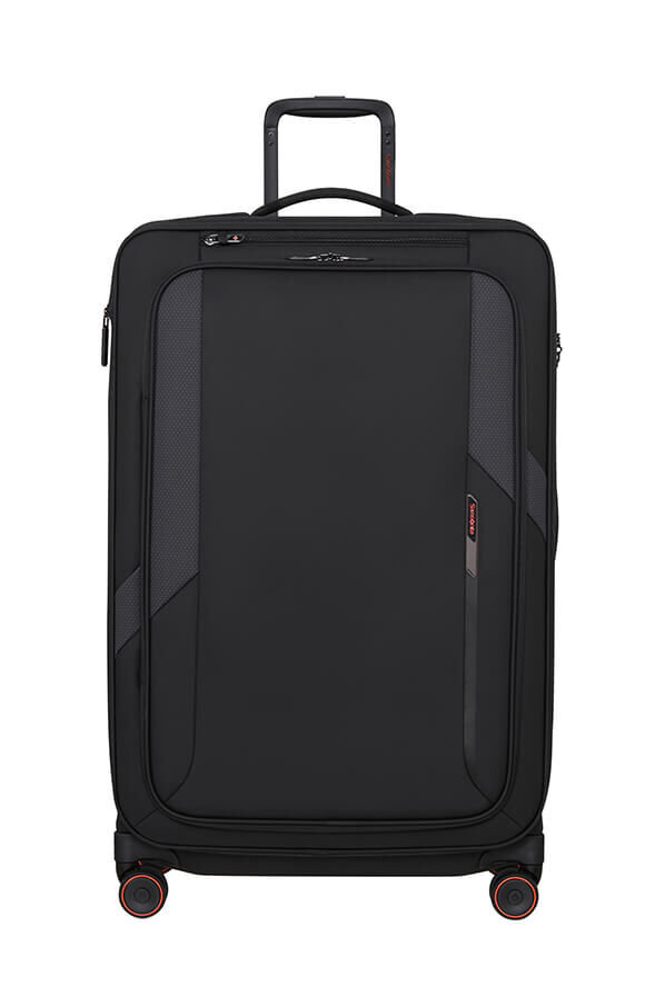 Samsonite Glazed Spinner Expandable 78cm  Czarny