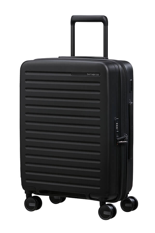 Samsonite Restackd Spinner Expandable 55cm  Czarny