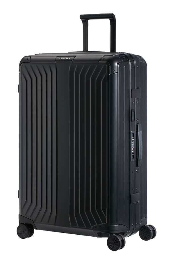 Samsonite Lite-Box Alu Spinner 76cm  Czarny
