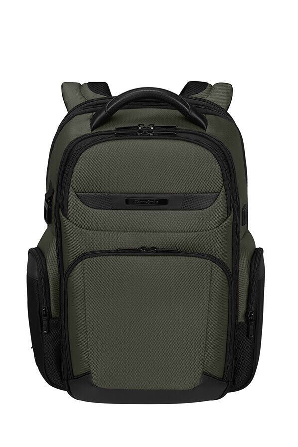 Samsonite Pro-Dlx 6 Backpack 3 Volume Expandable 15.6'  Zielony