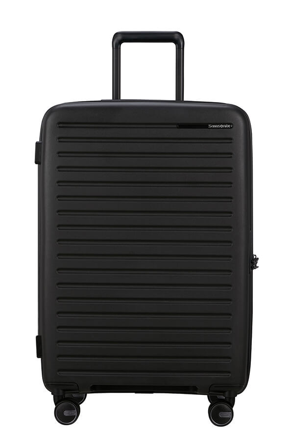 Samsonite Restackd Spinner Expandable 68cm  Czarny
