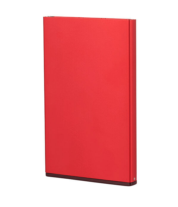 Samsonite Alu Fit 201 - Slide-up Case  Czerwony