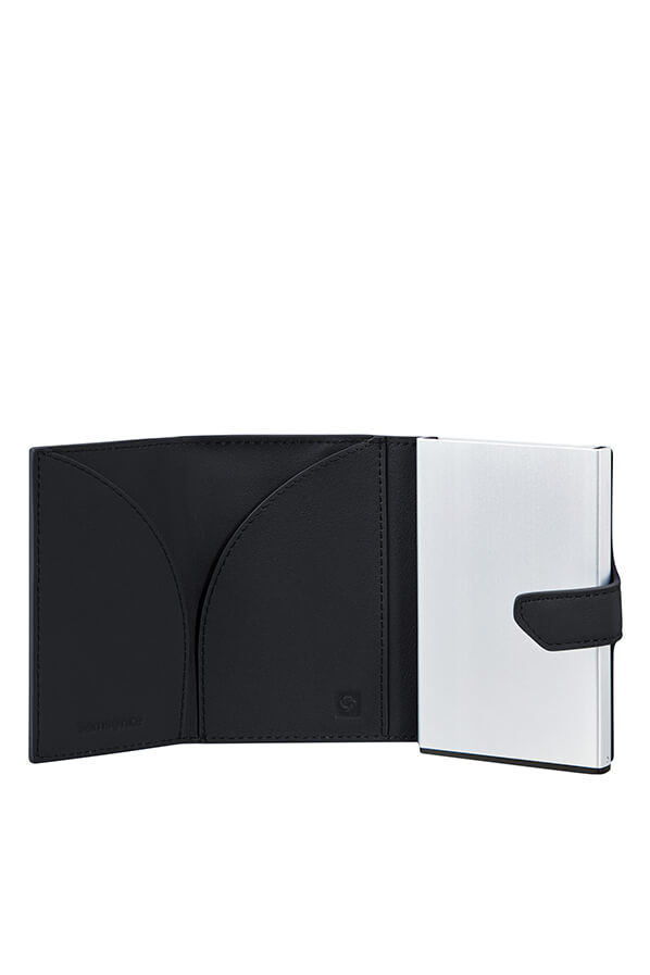 Samsonite Alu Fit Slide-up Wallet Proxis  Czarny
