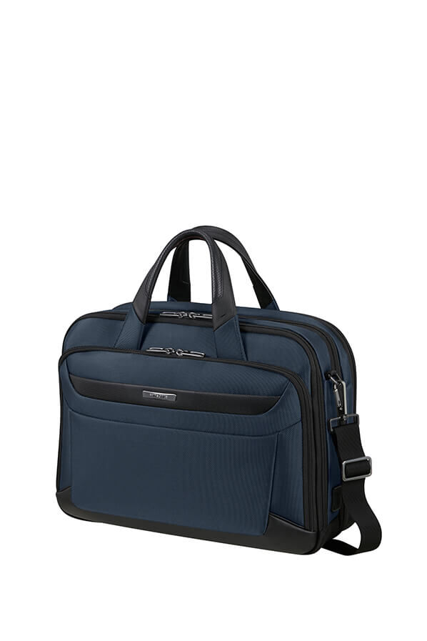 Samsonite Pro-Dlx 6 Bailhandle Expandable 15.6'  Niebieski