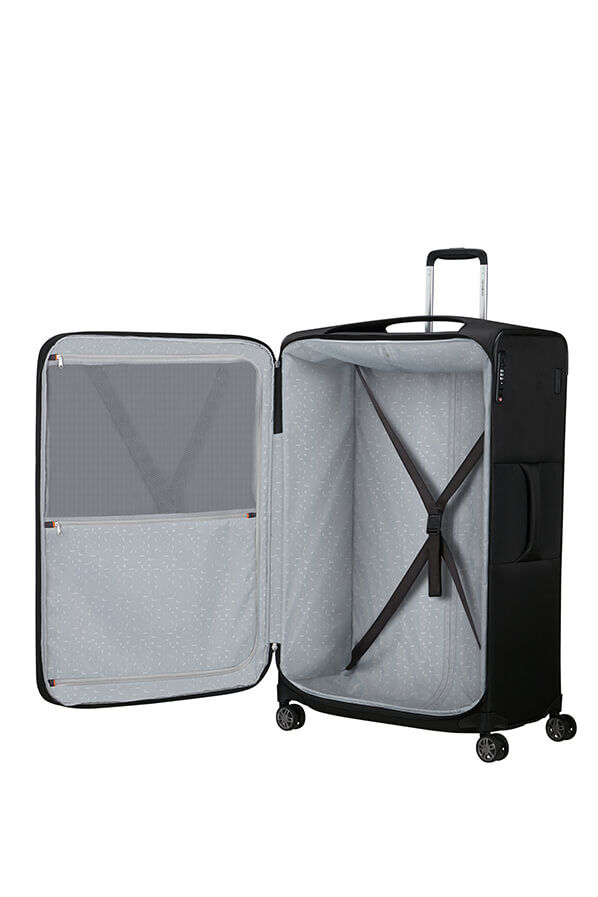 Samsonite Re-Lite Spinner Expandable 83cm  Czarny
