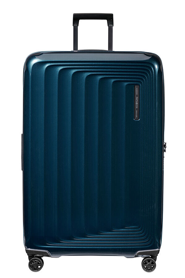 Samsonite Nuon Spinner Expandable 81cm  Metallic Dark Blue