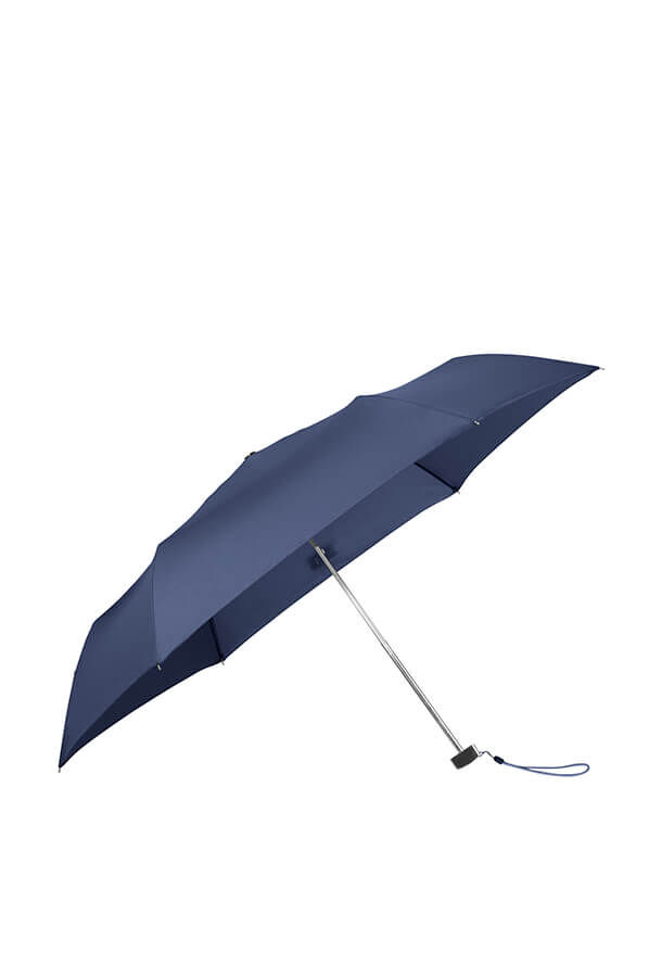 Samsonite Rain Pro Parasol Ultra Mini płaski 3 Sect. Niebieski