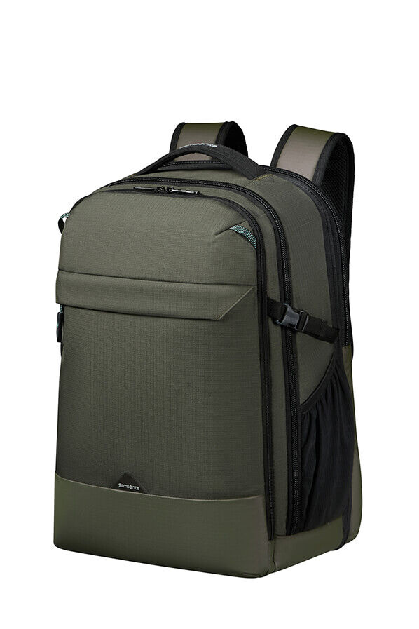 Samsonite Roadseeker Laptop Backpack Expandable L  Ciemny oliwkowy