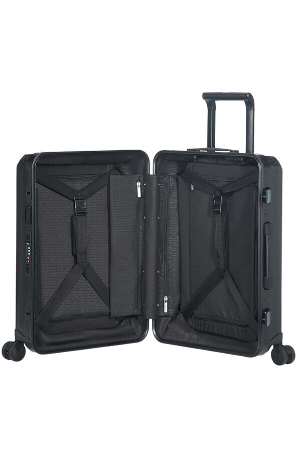 Samsonite Lite-Box Alu Spinner 55cm  Czarny