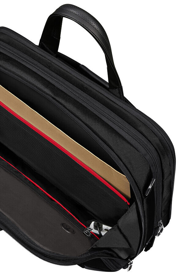 Samsonite Pro-Dlx 6 Bailhandle Expandable 15.6'  Czarny