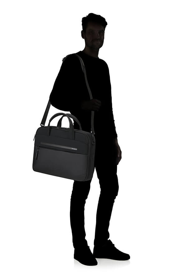 Samsonite Moderny Laptop Briefcase 15.6'  Czarny