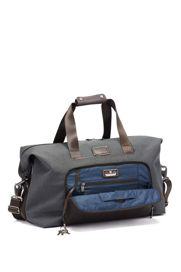 TUMI Alpha 3 DOUBLE EXPANSION SATCHEL Anthracite