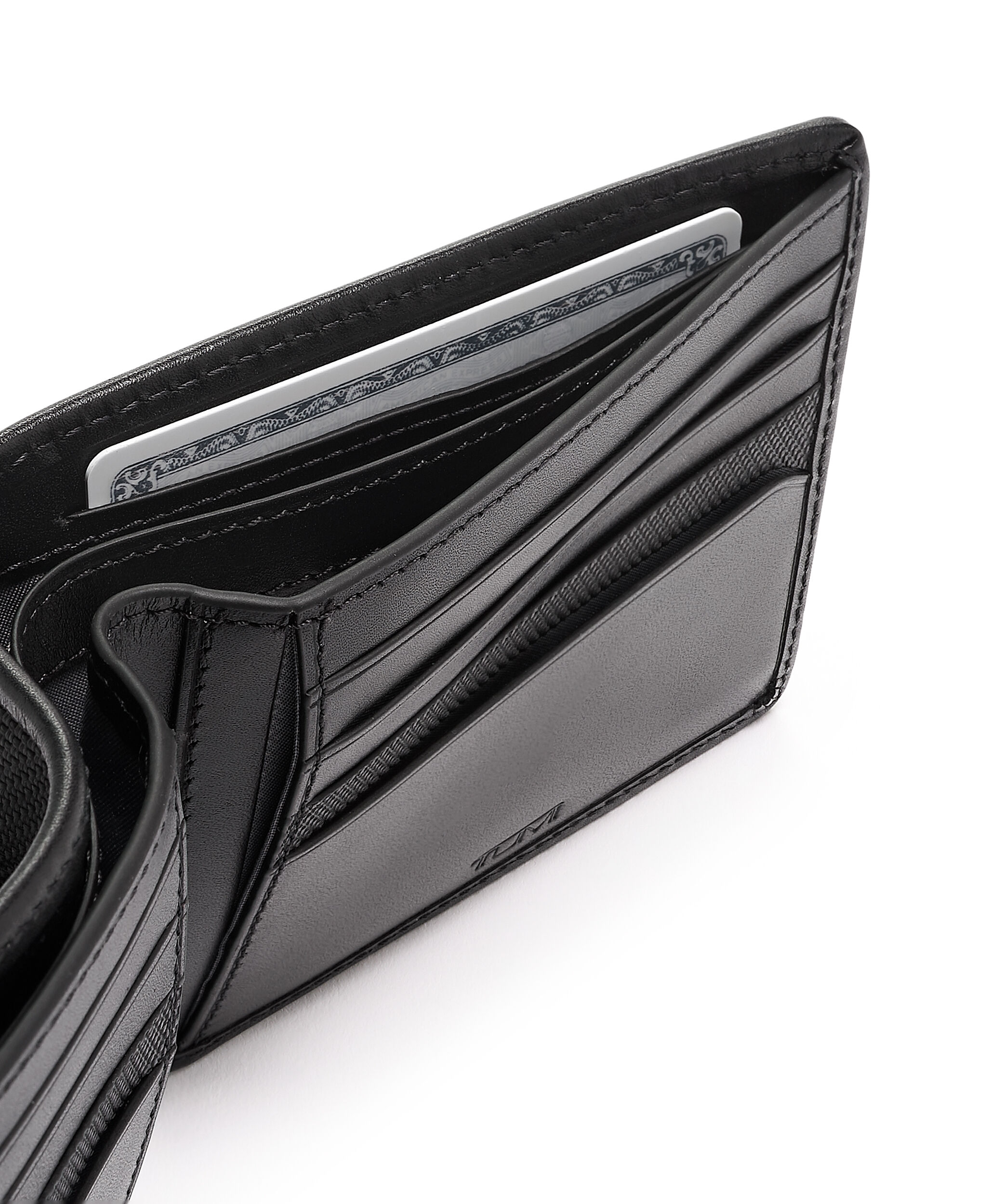 TUMI Alpha GLOBAL DOUBLE BILLFOLD  Black