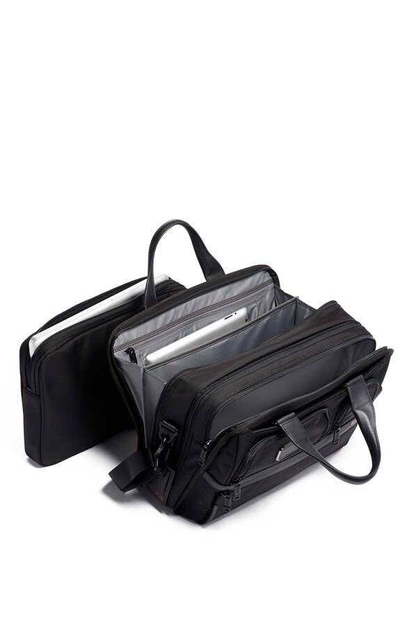 TUMI Alpha 2 EXP ORG LAPTOP BRIEF  Black